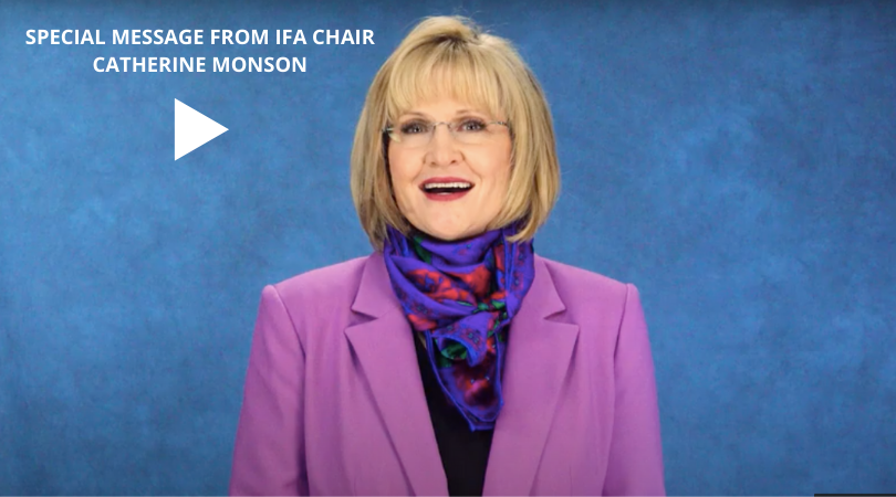 Special Message from IFA Chair Catherine Monson #6