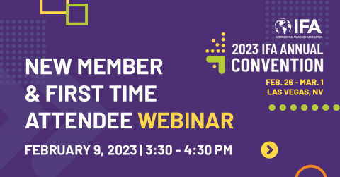 New Member & First Time Attendee Convention Webinar