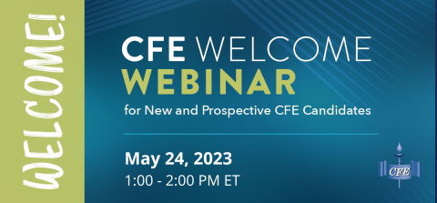 CFE Welcome Webinar May 2023