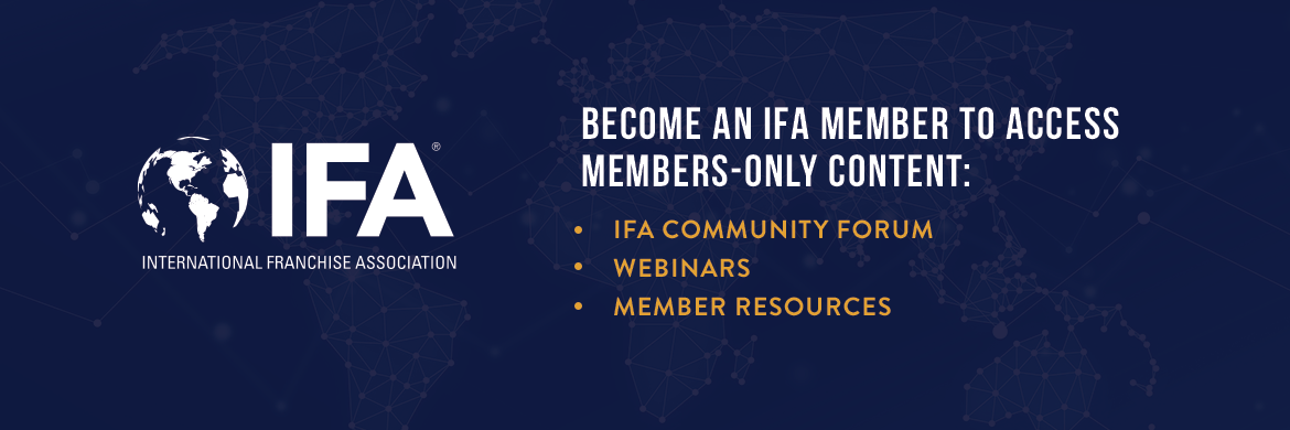 become an ifa member to access coronavirus resources